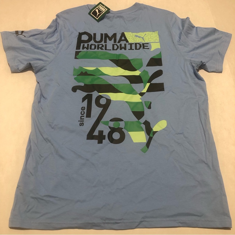 Men Puma WorldWide Graphic T-Shirt
